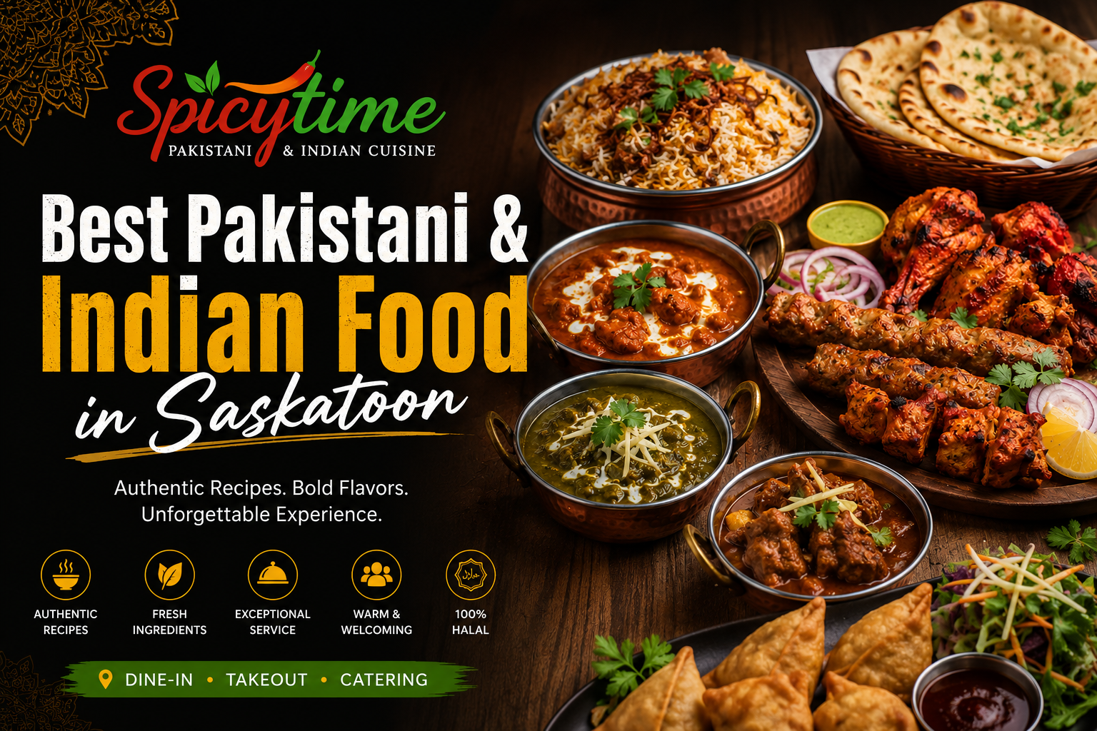 Best Pakistani & Indian Food in Saskatoon