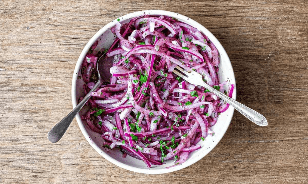 Red Onion Salad - Spicy Time