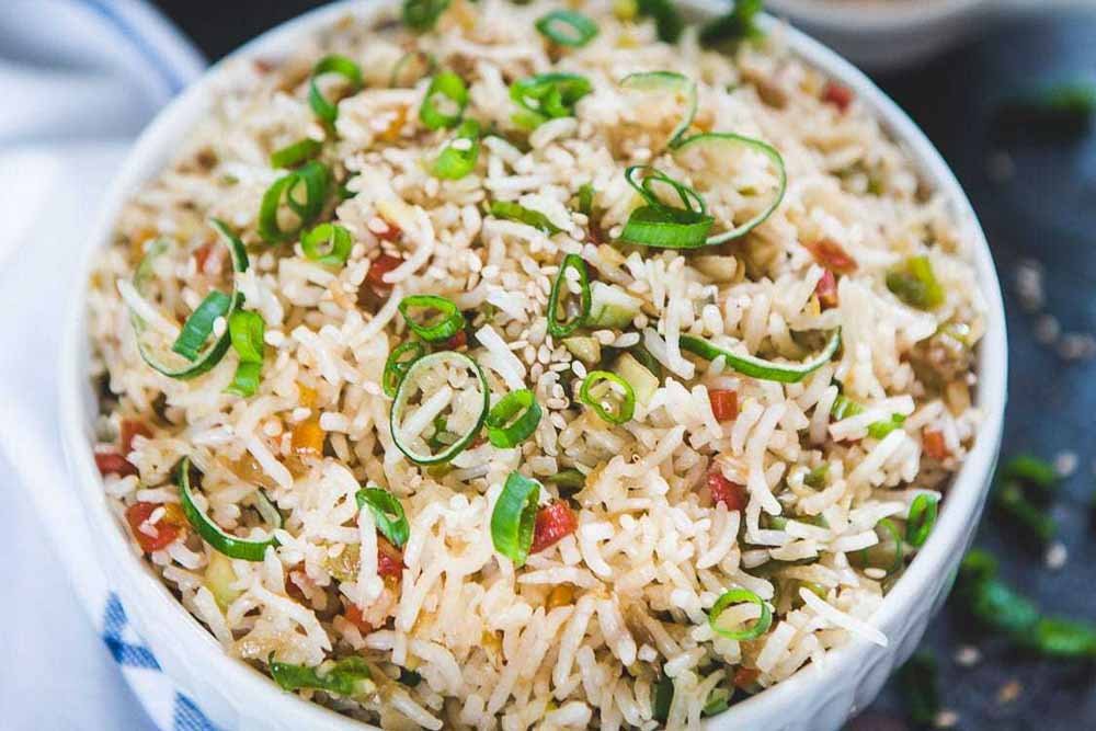 Vegetable Fried Rice - Spicy Time